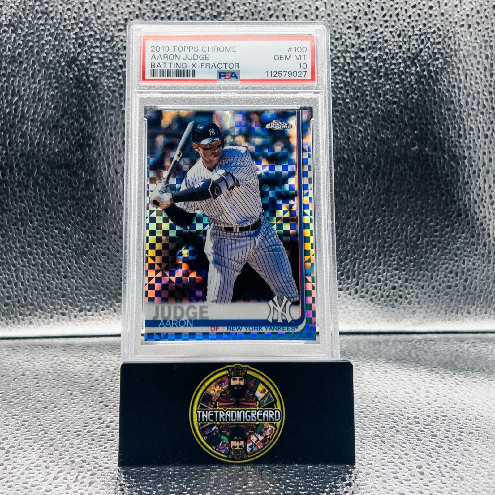PSA 10 - 2019 Topps Chrome Aaron Judge #100