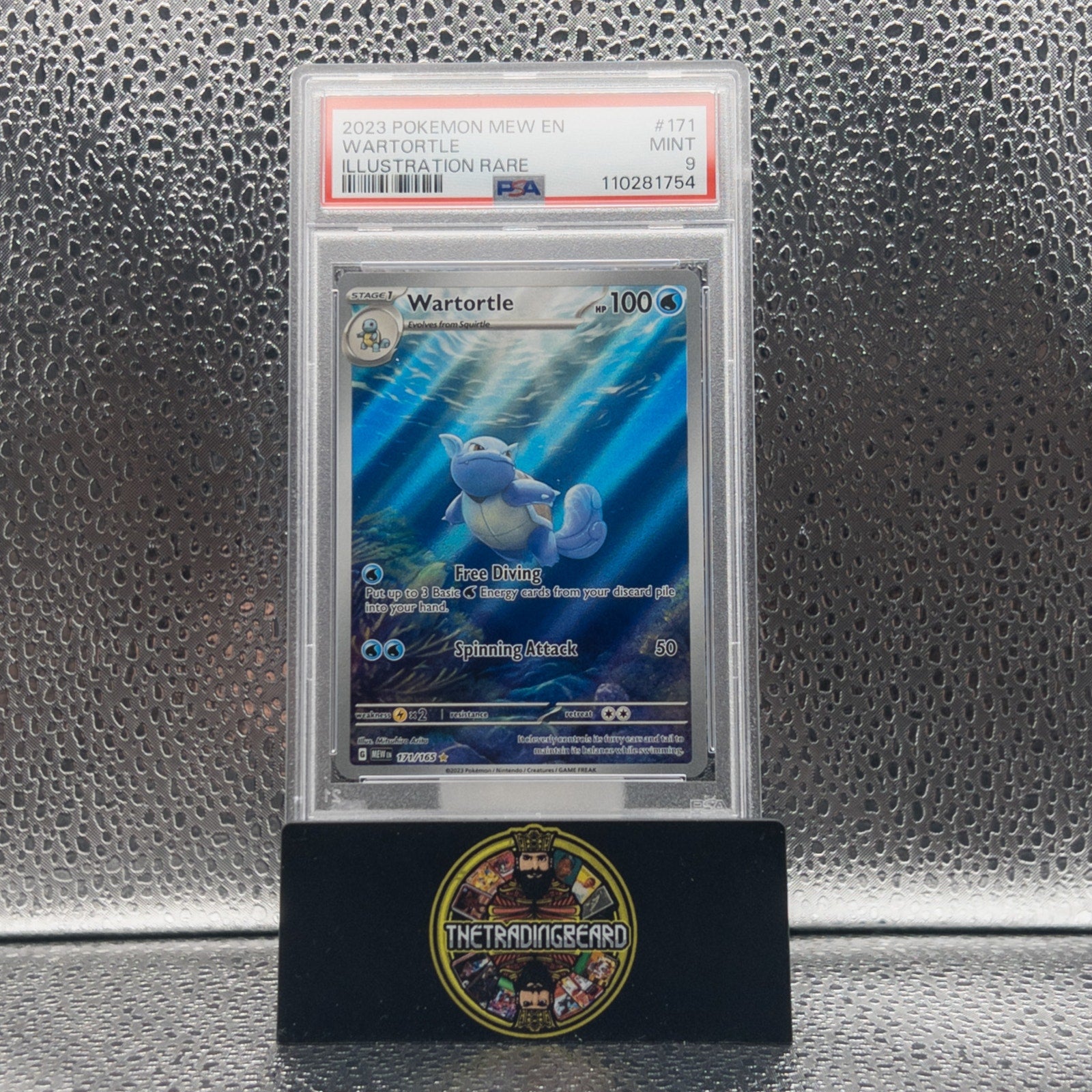 PSA 9 - 2023 Pokemon Mew En-151 Wartortle #171