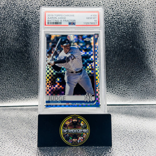 2019 Topps Chrome Aaron Judge #100 - PSA 10