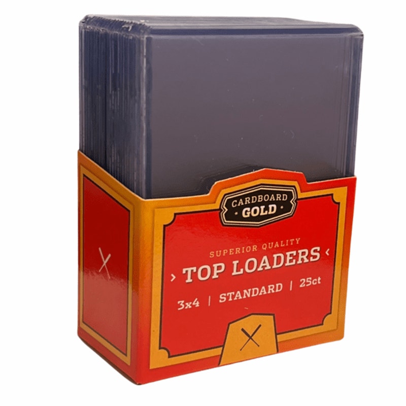 Top Loader for Trading Cards - Standar Size (3 x 4) - 1 package with 25 units