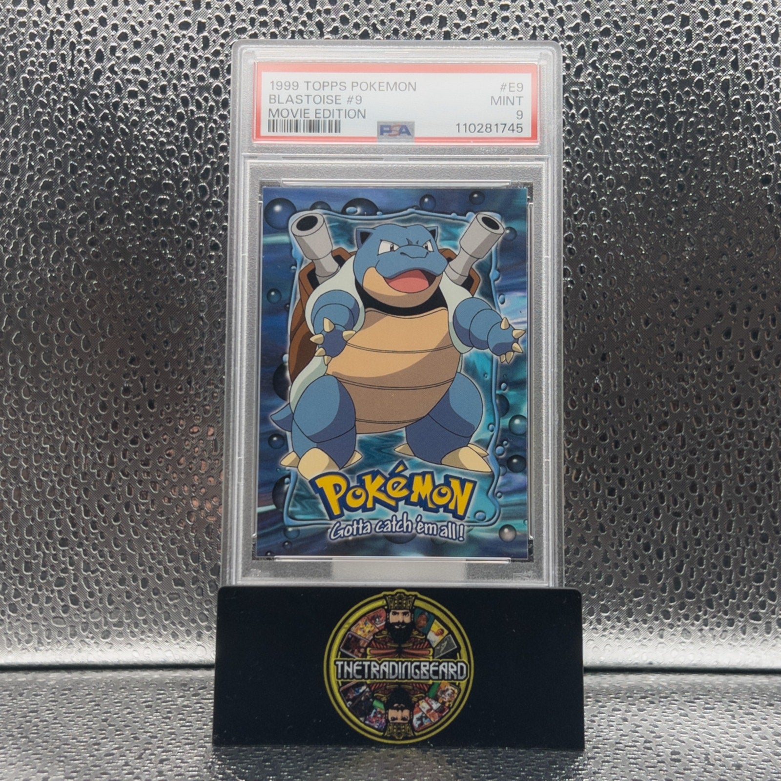 PSA 9 - 1999 Topps Pokemon Tv Blastoise #9