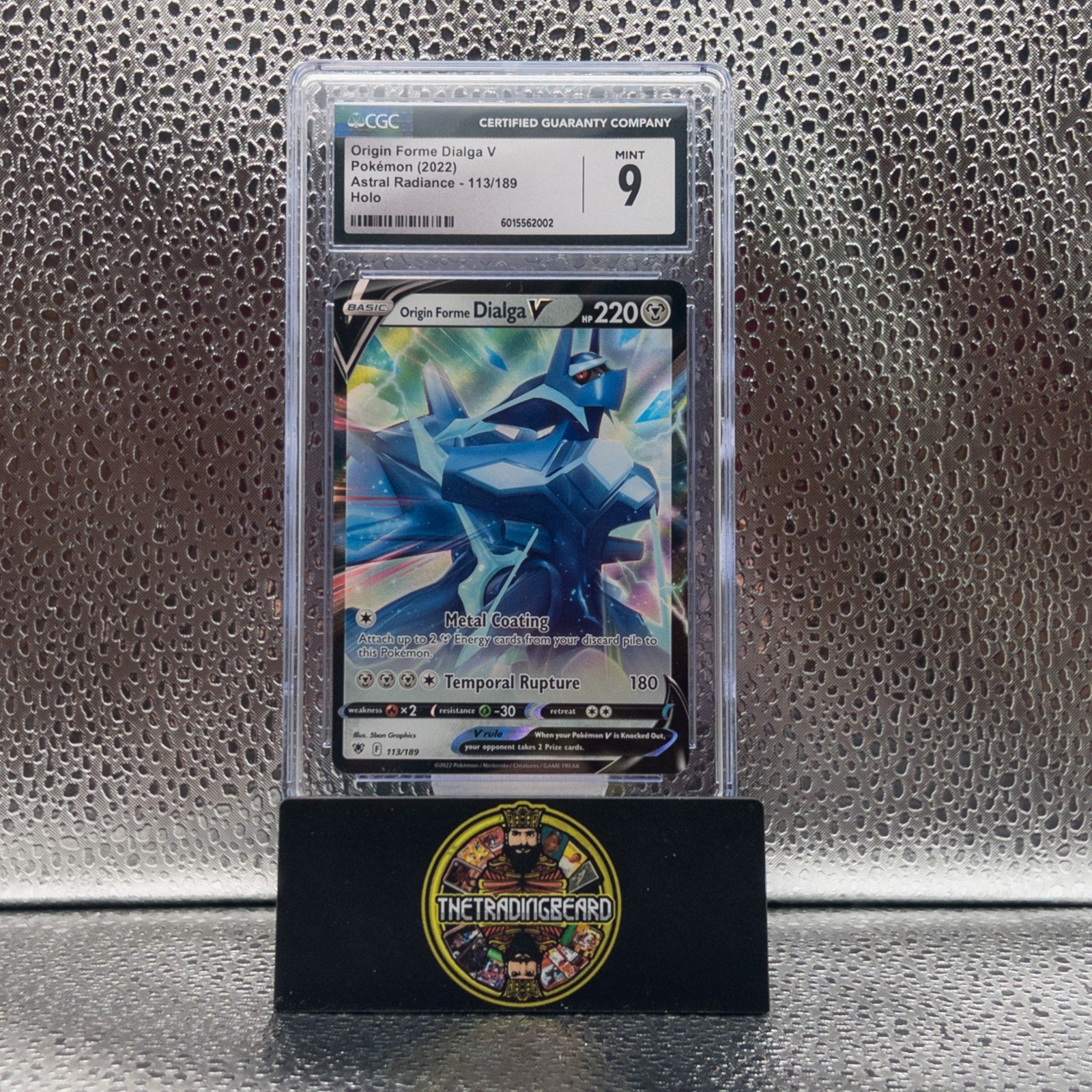 CGC 9 - 2022 Astral Radiance Origin Forme Dialga V #113/189