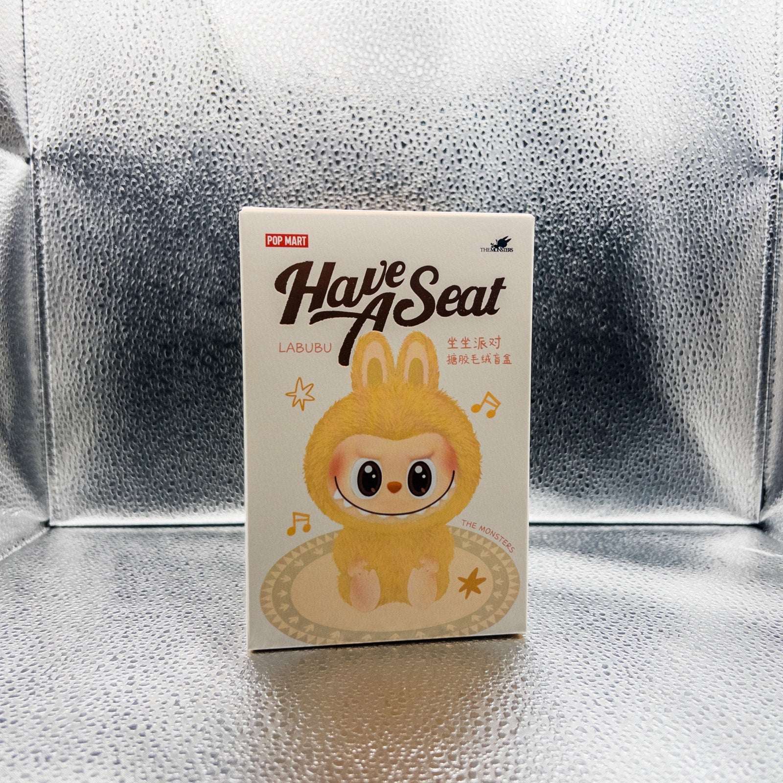 Labubu - Have a Seat Vinyl Face Plush Toy Blind Box