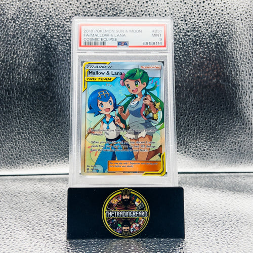 2019 Pokemon Sun & Moon Cosmic Eclipse Mallow & Lana #231