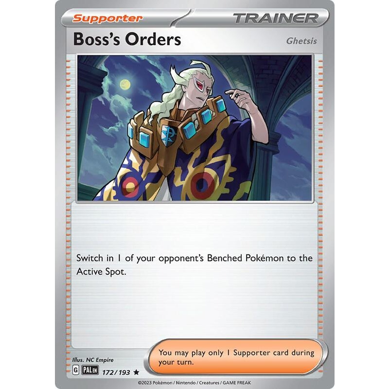 Boss's Orders - 172/193 - SV02: Paldea Evolved